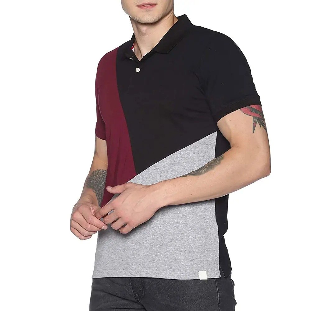 Men's Embroidered Polo Shirts in Different Colors Full Printing Customized Men Polo OEM Branded Men Polo Shirt Classic Collar