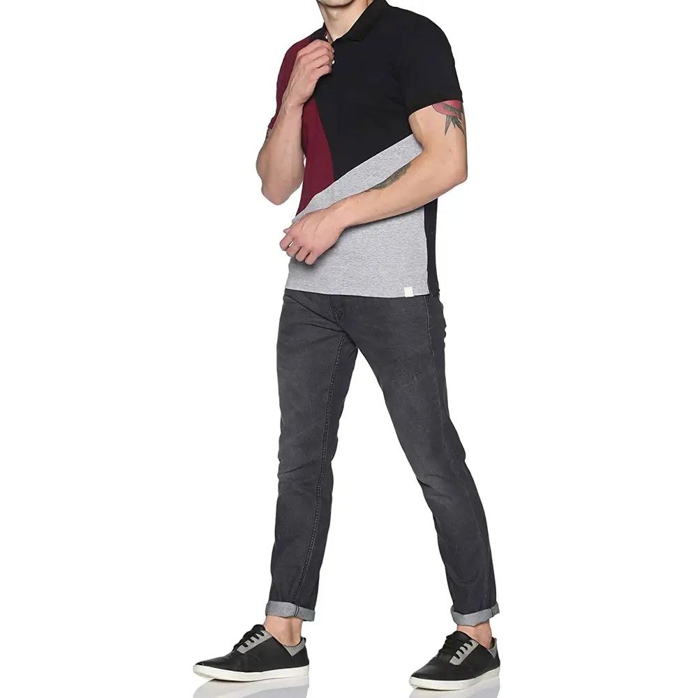 Men's Embroidered Polo Shirts in Different Colors Full Printing Customized Men Polo OEM Branded Men Polo Shirt Classic Collar