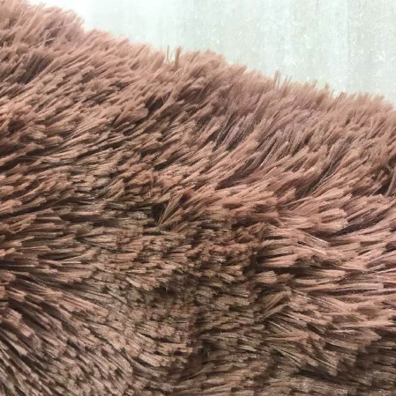Hot sale 100% polyester solid color teddy fabric PV plush toy fabric