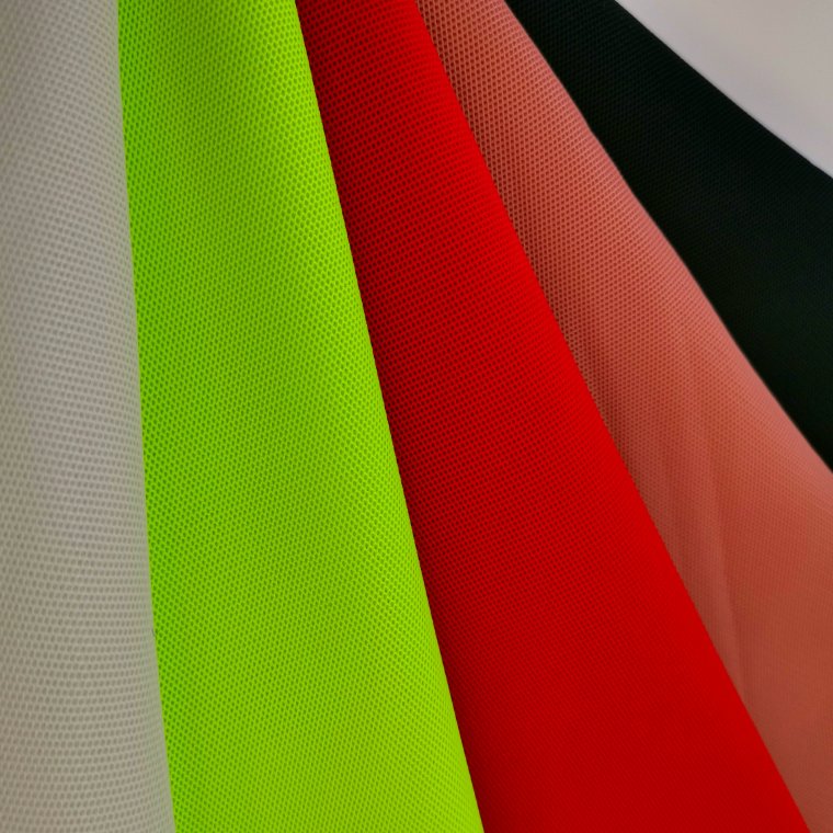 1mm Thickness Black Sandwich Mesh Fabric 3D Air Layer French Design Fashion For Casual Sportswear Cloth Sewing Sofa