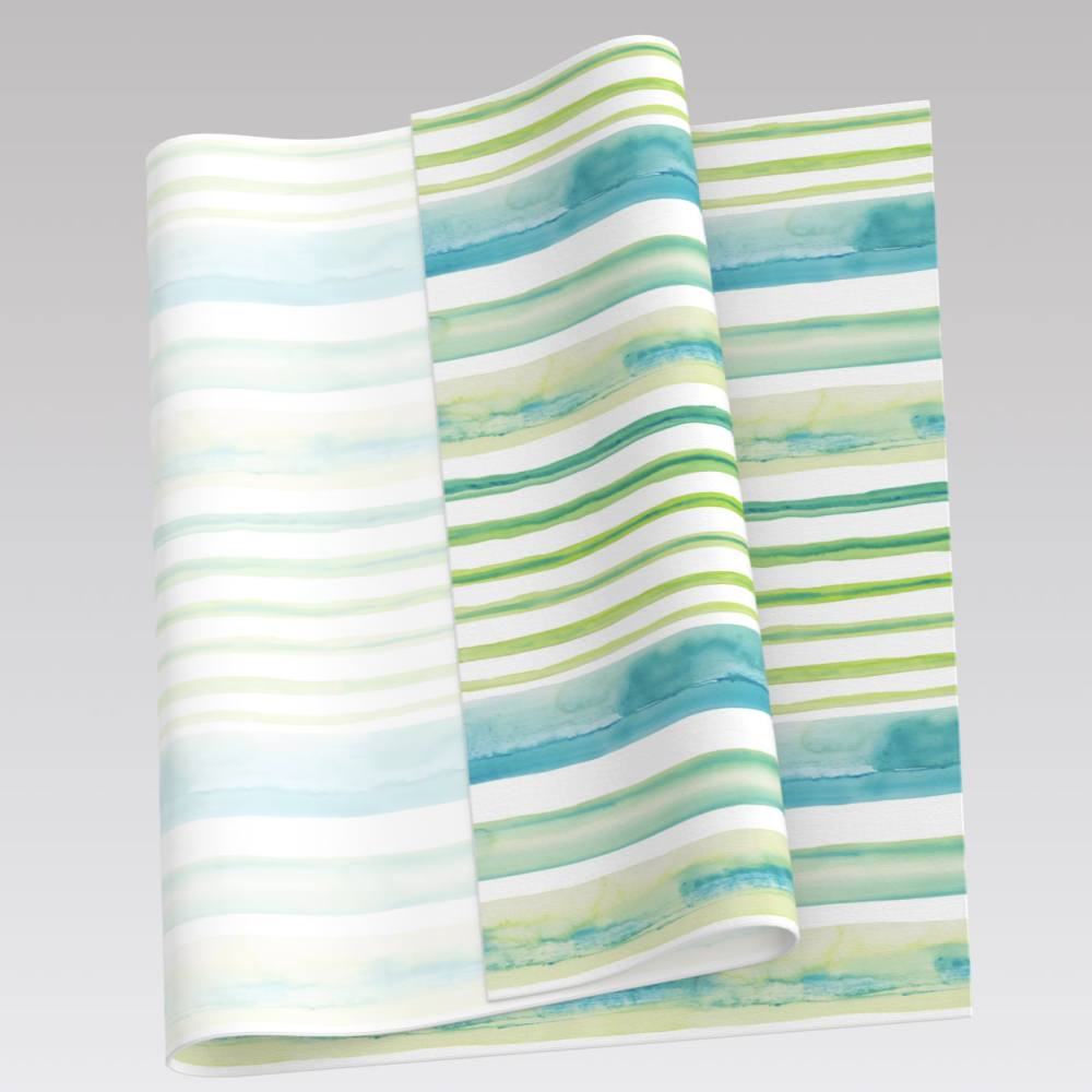2024 Factory wholesale oil painting printed Customizable sustainable pure linen fabric roll for home textile curtain