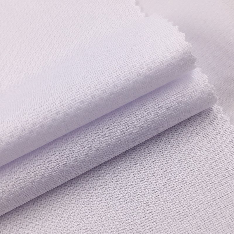 Wholesale Custom Jersey 100% Polyester Breathable Sports Mesh Blank Sublimation Fabric For Garment Cycling Clothes