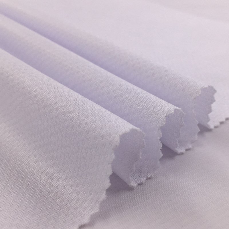 Wholesale Custom Jersey 100% Polyester Breathable Sports Mesh Blank Sublimation Fabric For Garment Cycling Clothes
