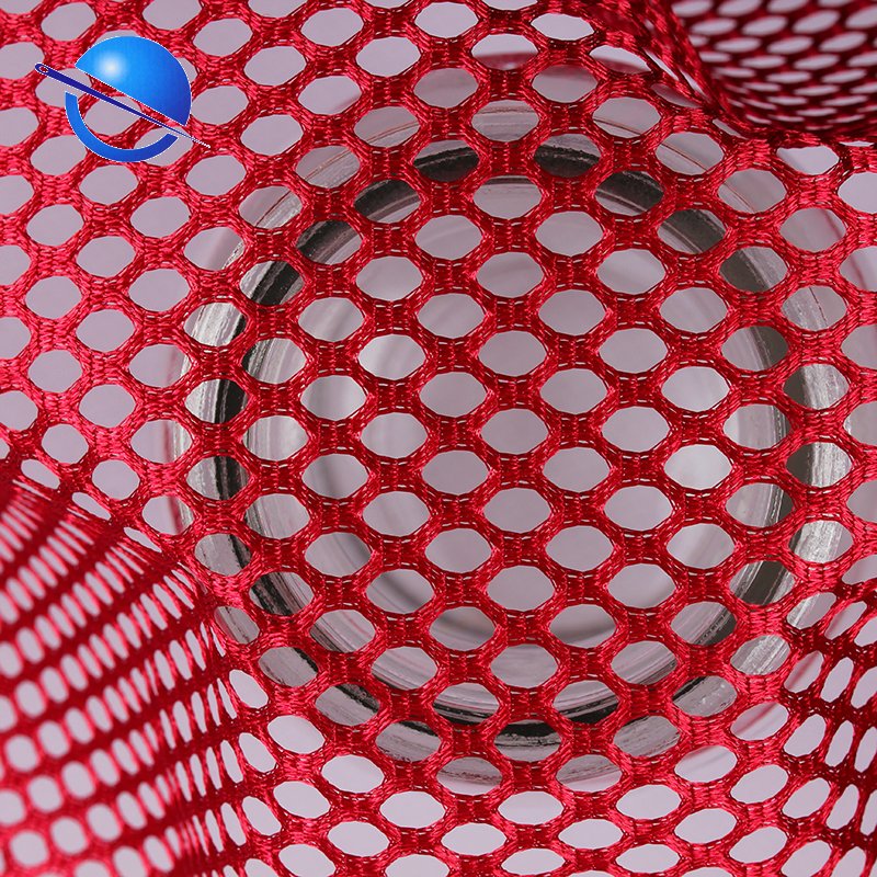 White Different Kind Polyester Knit Hard Stiff Tulle Net Mesh Fabric For Bag Lining