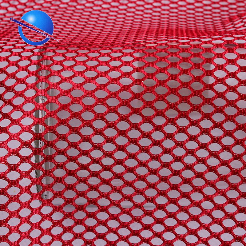 White Different Kind Polyester Knit Hard Stiff Tulle Net Mesh Fabric For Bag Lining