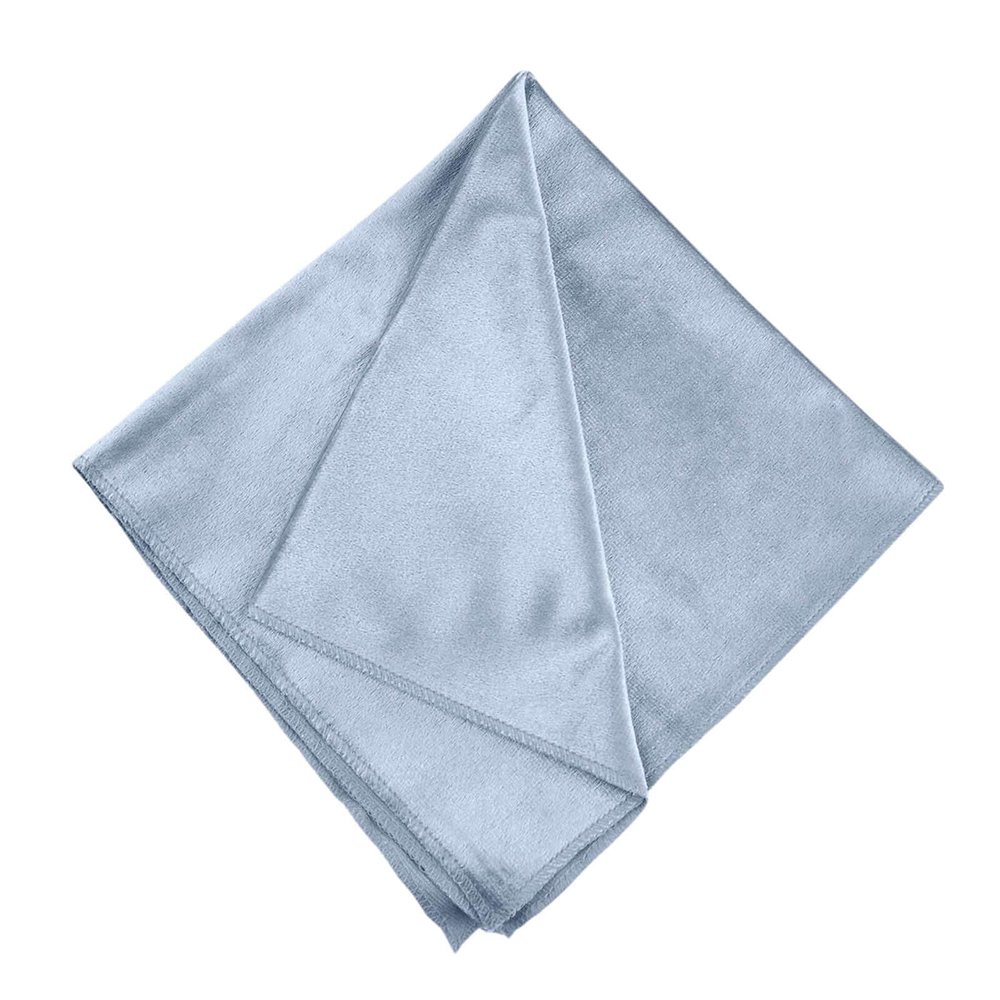 High Quality 20*20'' Velvet linen napkins for wedding custom size fabric Embroidered flannel cloth table placemat
