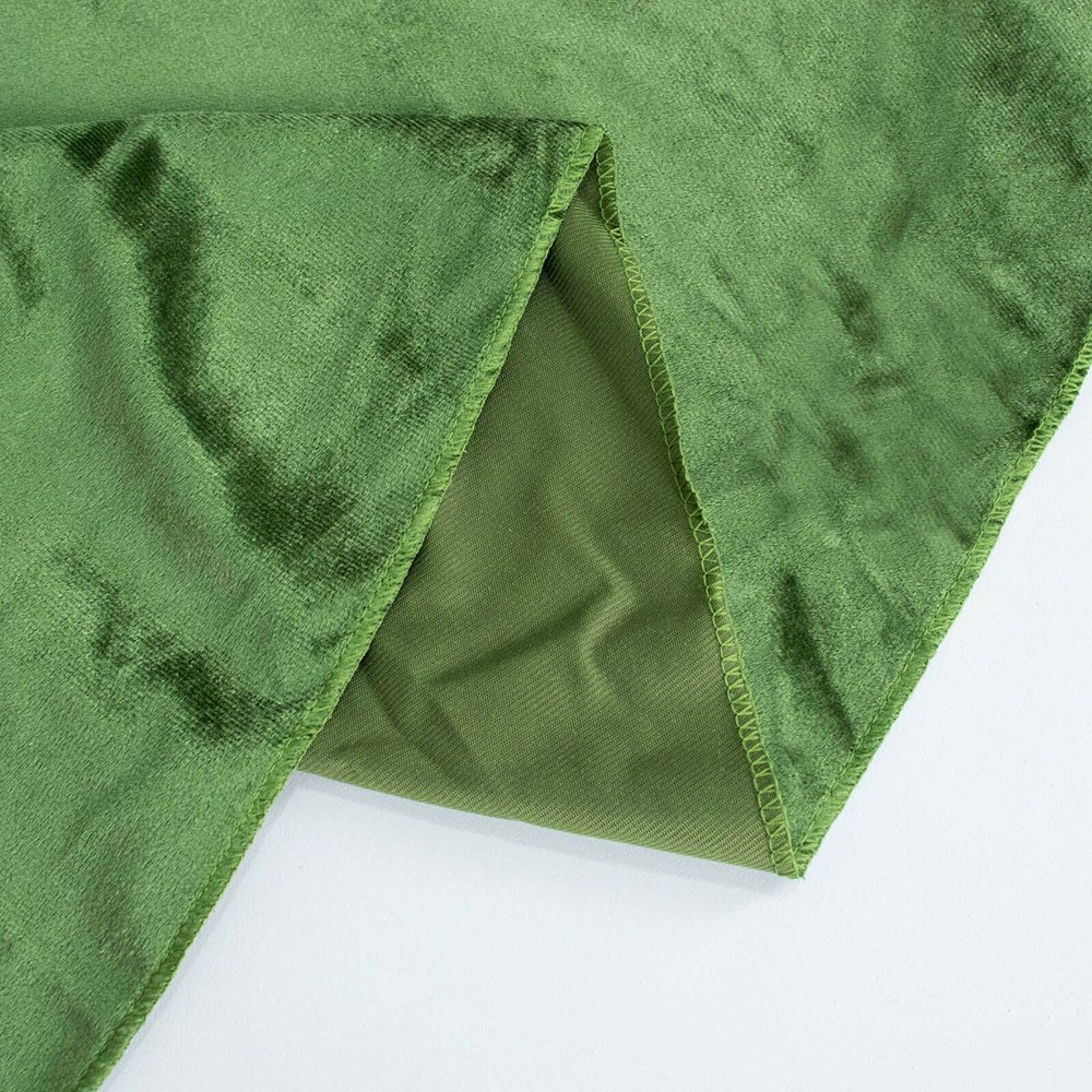 High Quality 20*20'' Velvet linen napkins for wedding custom size fabric Embroidered flannel cloth table placemat