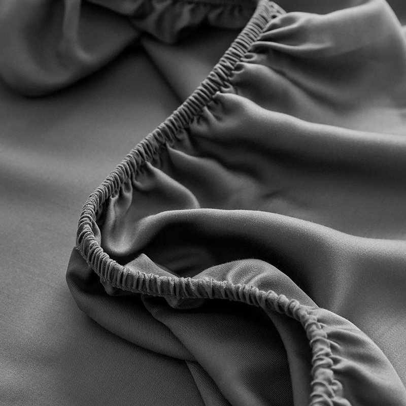 organic luxury style cooling 100% bamboo viscose fabric fitted sheets with OEKO-TEX Class 1 certification for bedroom and hotel