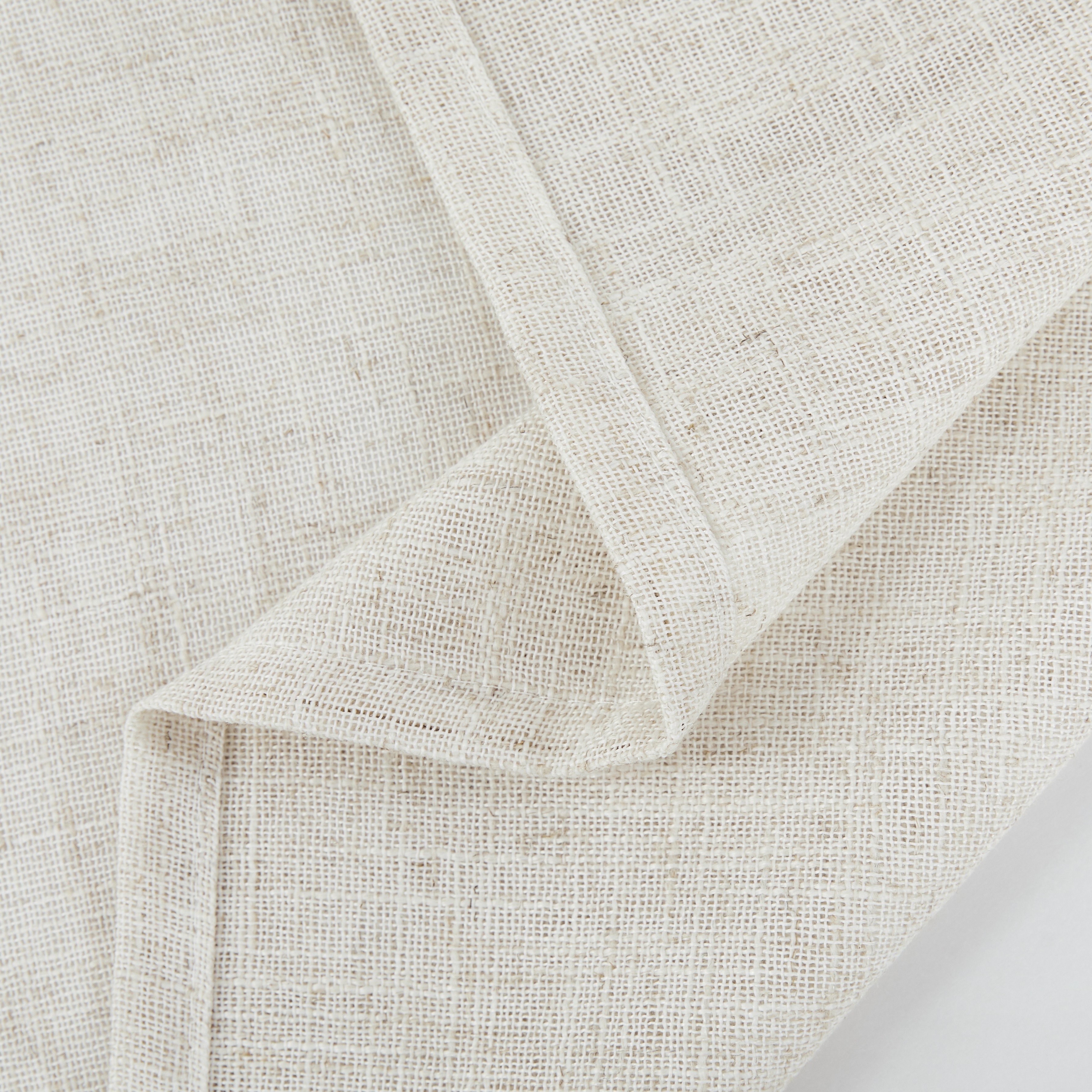 Best selling Classic linen sheer curtain fabric slub texture voile transparent tulle home textile fabric for hotel home curtain