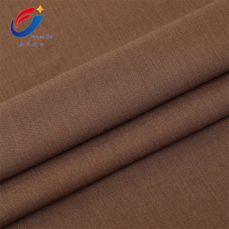 2023 Popular Four Way Stretch Double Layer Spandex 100%Polyester Woven Fabric