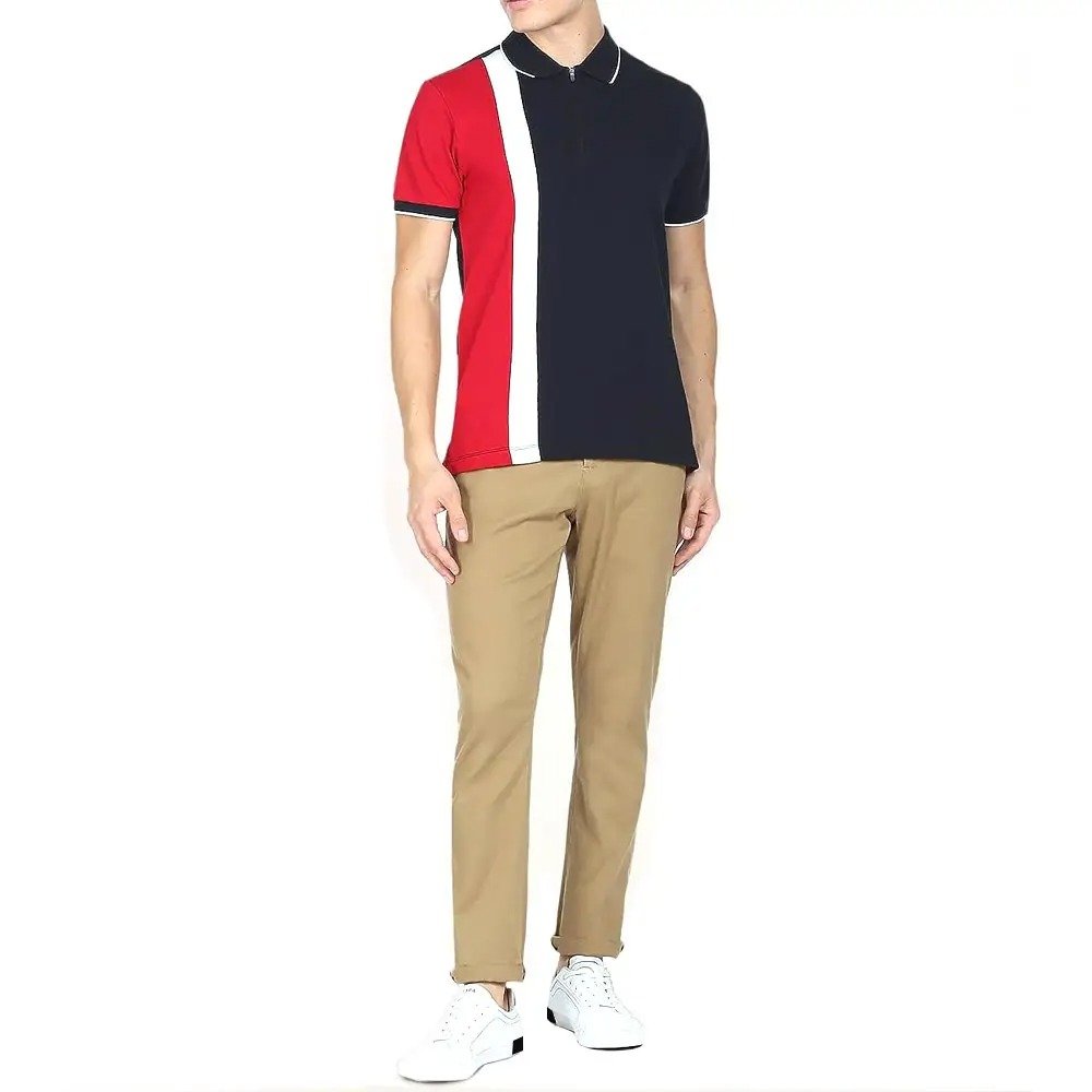 Men Polo Shirts Custom Logo High Quality Luxury Men Shirt Polo Sportswear Short Sleeve 100% Polyester Cotton