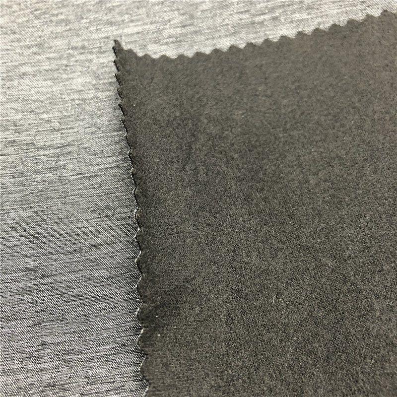 100D Cation Spandex Fabric Woven Pattern and Plain Design 2-Layer Waterproof Outdoor Jacket Fabric with Stretch Feature