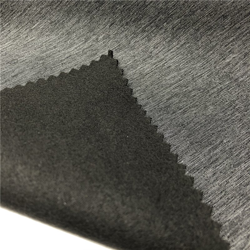100D Cation Spandex Fabric Woven Pattern and Plain Design 2-Layer Waterproof Outdoor Jacket Fabric with Stretch Feature