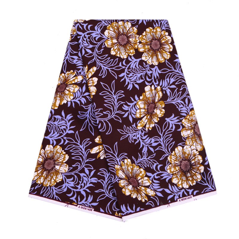 Wholesale 100% polyester real wax print fabric veritable holland african wax fabric