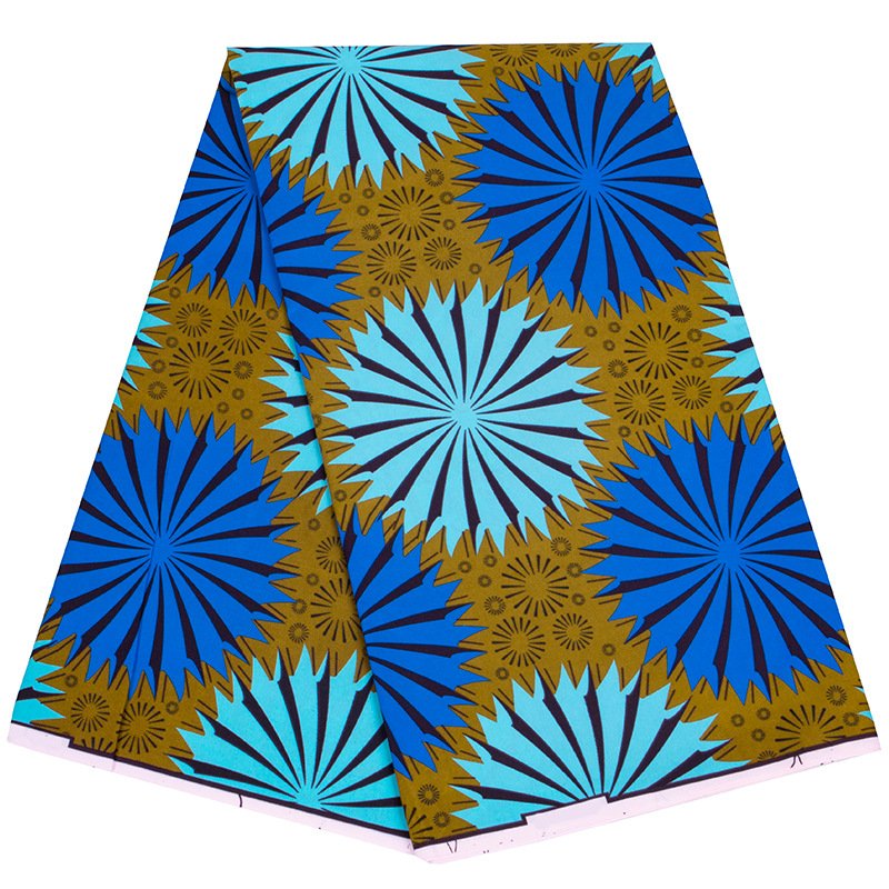 Wholesale 100% polyester real wax print fabric veritable holland african wax fabric