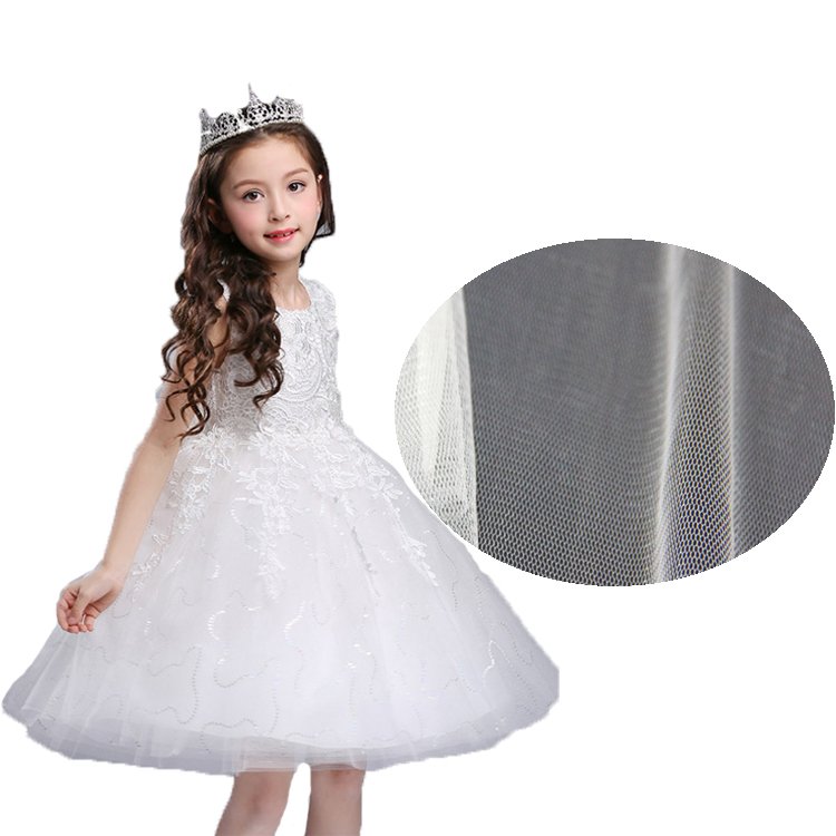 100% Polyester tulle fabric roll wholesale tulle fabric curtain customizable soft tulle fabric mesh