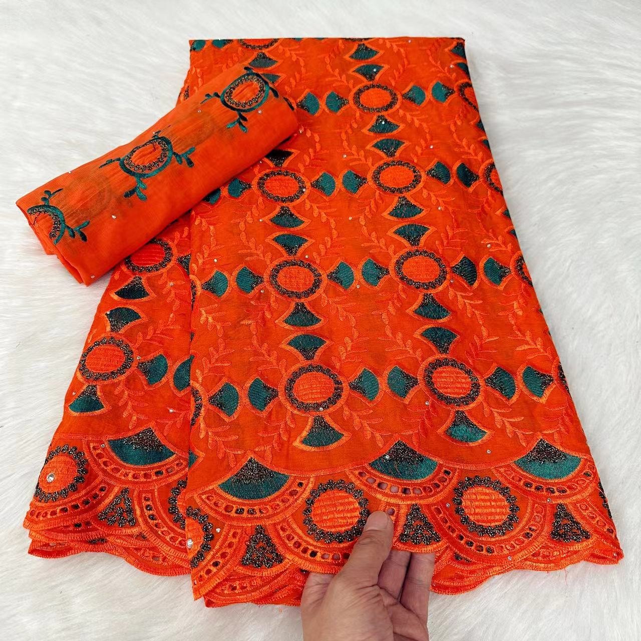 Wedding dress royal blue voile lace fabric african swiss elegant lace fabrics women clothing ghana dress
