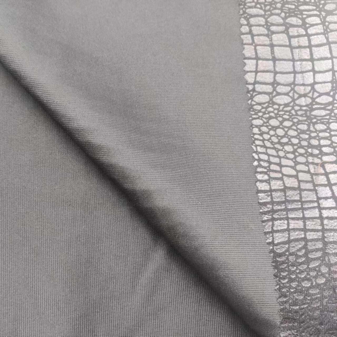 Wholesale 50Dx75D 100% Polyester Knitted Suede Fabric For Clothes