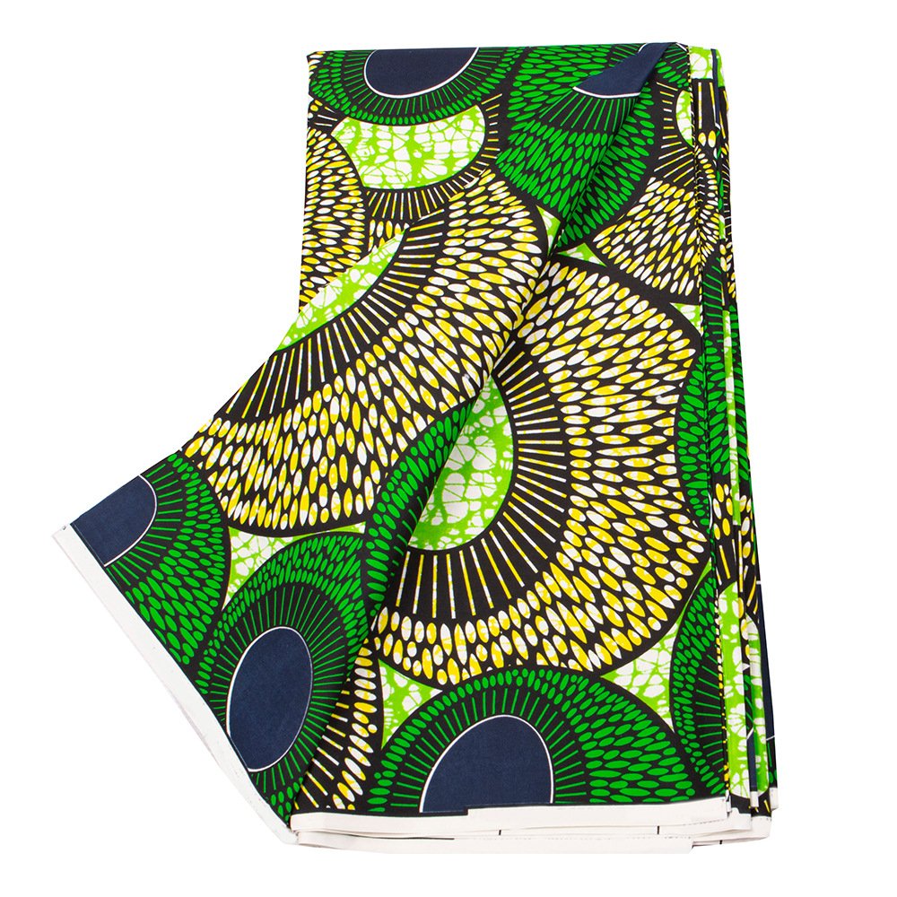 OEM Multiple Pattern 100% African Wax Printed Polyester Fabric Printed Hollandies Real Wax Batik Fabric