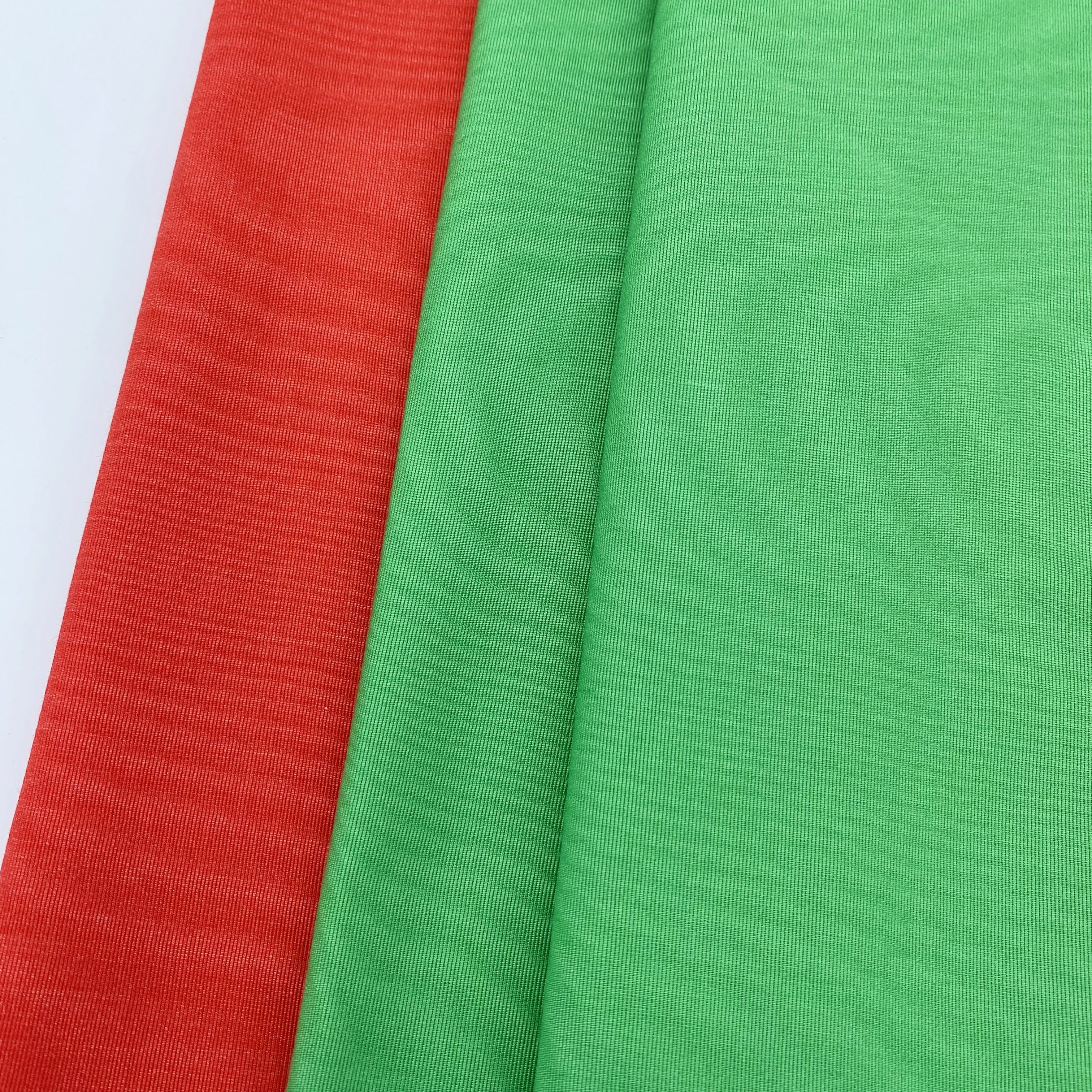 Eco-friendly bamboo fiber polyester fabric visual change Moire embossing for clothes shoes bags