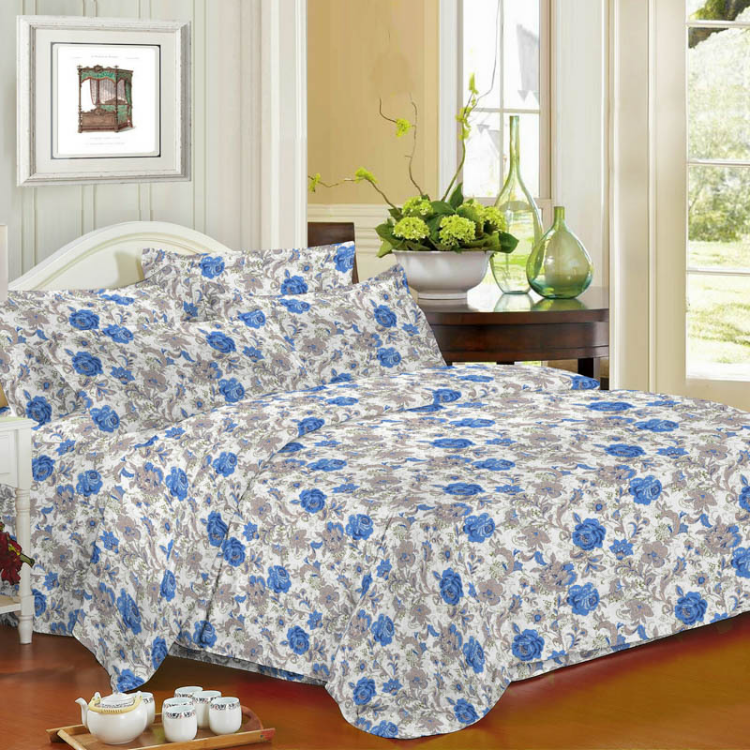 printed 100% polyester fabric for home textile