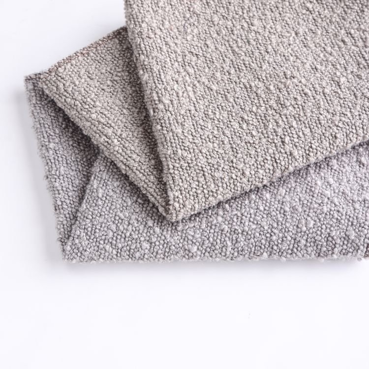 2022 New Design Light Luxury Sofa Cushion Fabric Plain Weaved Upholstery Home Textile Sofa Fabric