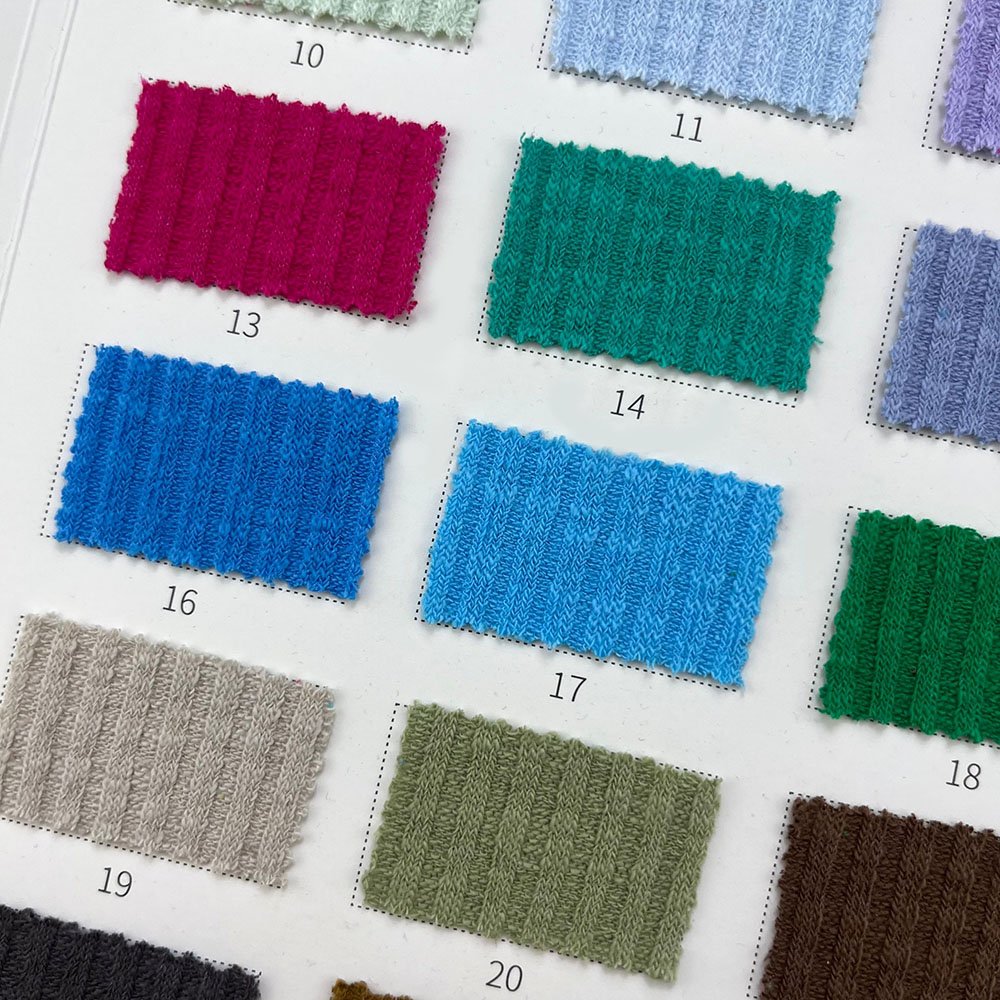 Premium Korean bamboo fiber fabric 180g base shirt fabric 95% bamboo 5% spandex elastic ribbed fabric for garment
