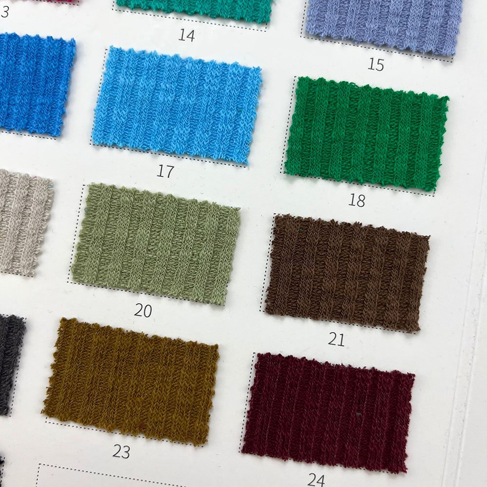 Premium Korean bamboo fiber fabric 180g base shirt fabric 95% bamboo 5% spandex elastic ribbed fabric for garment