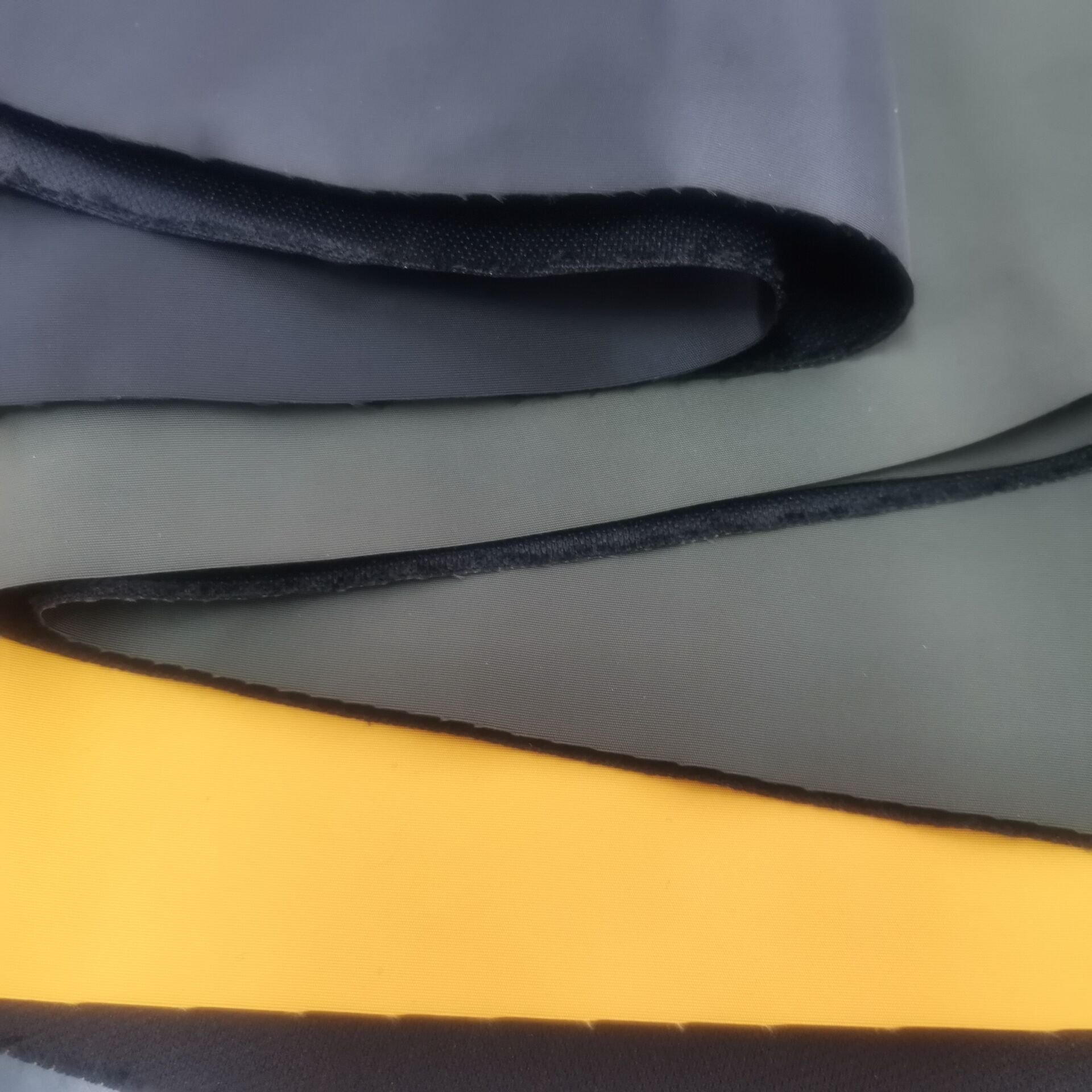 Polyester 75D Taffeta Composite Knitting Fabric For Bag/tent/clothes Factory Price High Quality