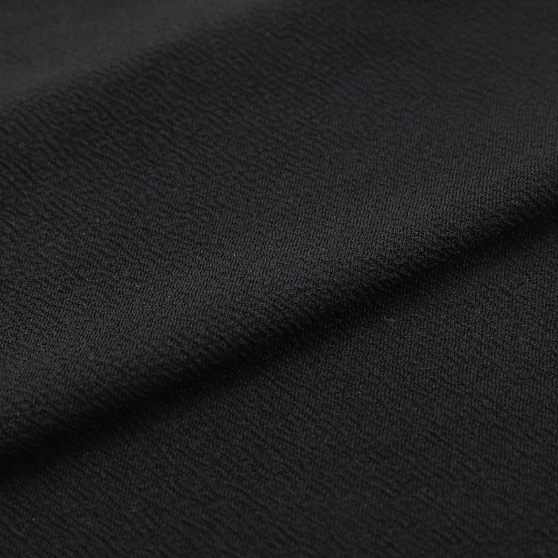 OEM Design Accept 220gsm Stretch 75D 100% Polyester Twill Knit Ant Fabrics for Casual Clothing