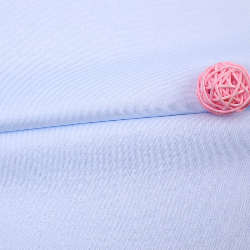 Category A plain bamboo fiber cotton fabric, cool feeling bamboo fiber fabric, baby pajamas underwear T-shirt fabric