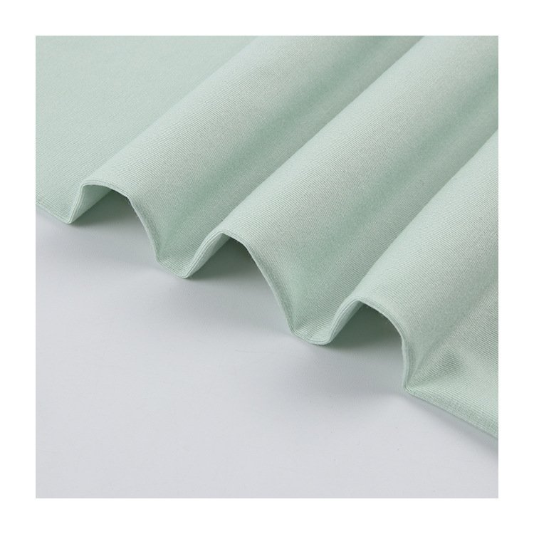 Category A plain bamboo fiber cotton fabric, cool feeling bamboo fiber fabric, baby pajamas underwear T-shirt fabric