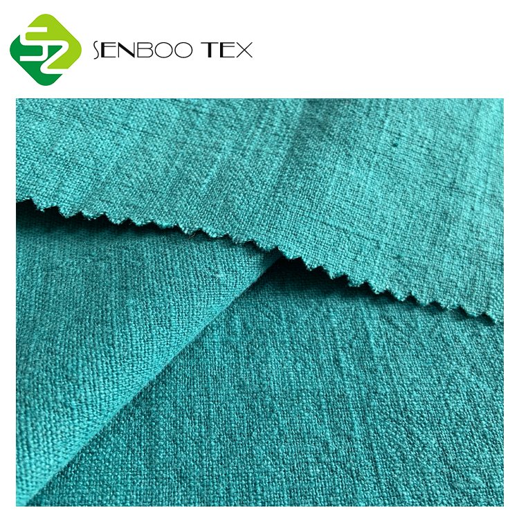 Brand New 100% Organic Ramie Stonewashed Linen Fabric 238gsm Woven for Garments & Dresses Plain Dyed Upholstery Use