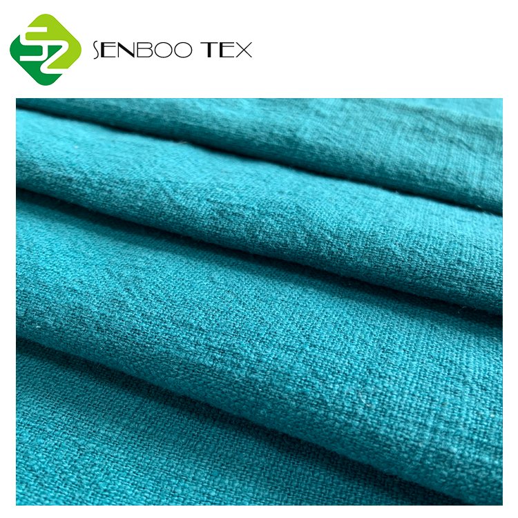 Brand New 100% Organic Ramie Stonewashed Linen Fabric 238gsm Woven for Garments & Dresses Plain Dyed Upholstery Use