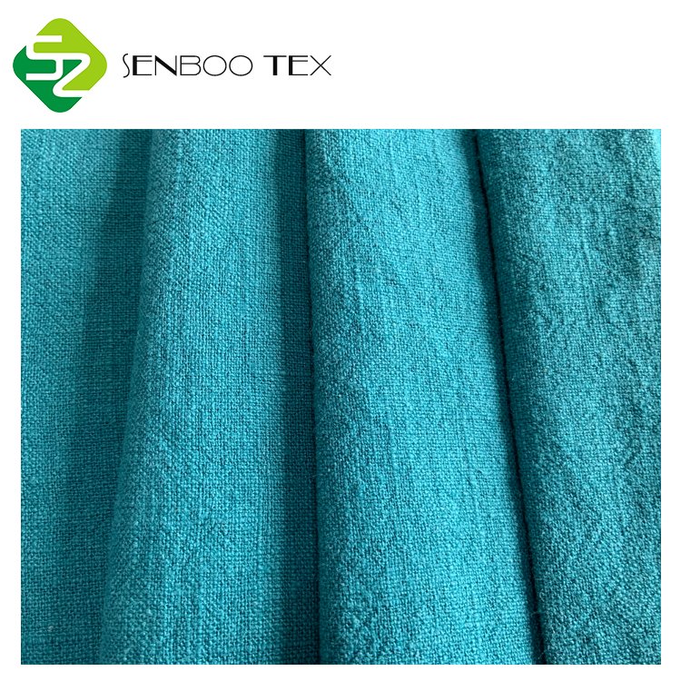 Brand New 100% Organic Ramie Stonewashed Linen Fabric 238gsm Woven for Garments & Dresses Plain Dyed Upholstery Use