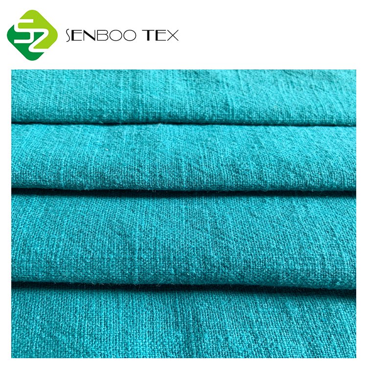 Brand New 100% Organic Ramie Stonewashed Linen Fabric 238gsm Woven for Garments & Dresses Plain Dyed Upholstery Use