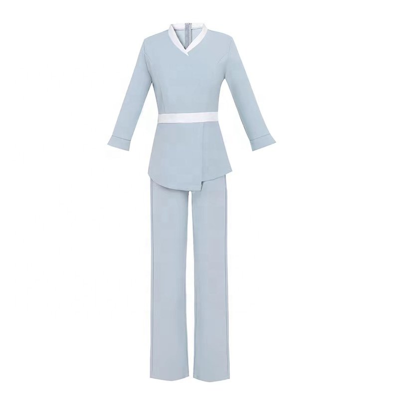 Fashion Style Soft Fabric High Quality luxury custom thai uniform spa