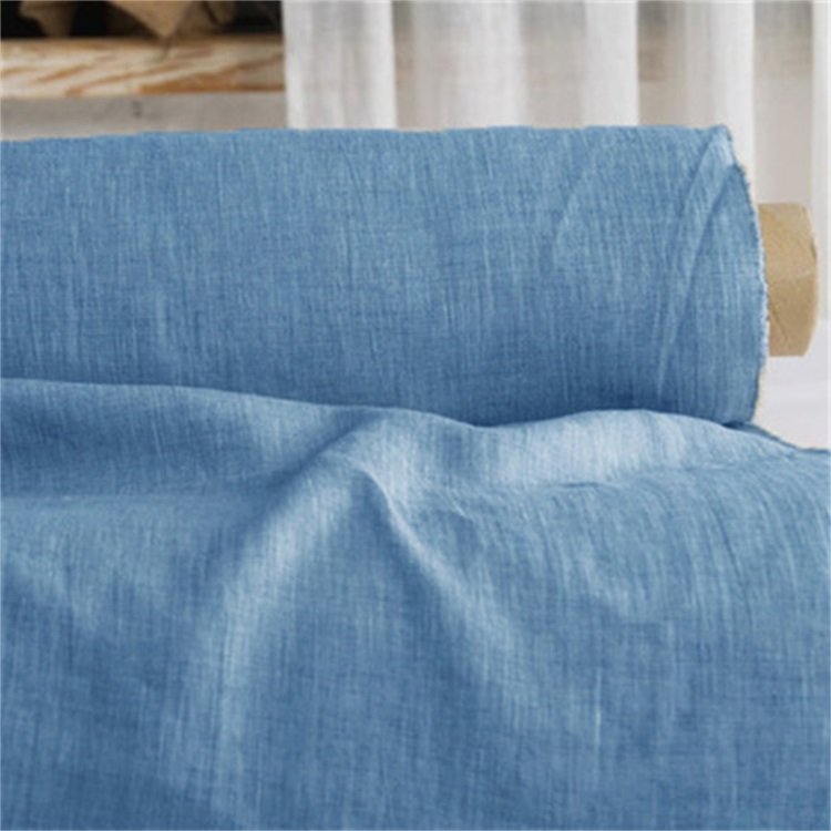 280cm Wide Soft Belgian Vintage Stone Washed White 100% Pure Linen Flax Fabric For Bed Linen/Clothes