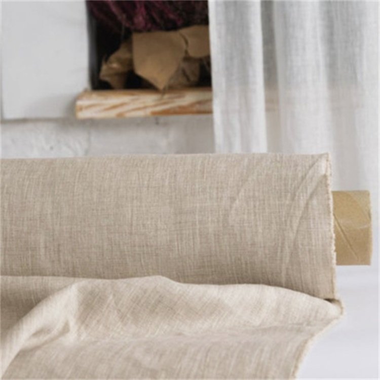 280cm Wide Soft Belgian Vintage Stone Washed White 100% Pure Linen Flax Fabric For Bed Linen/Clothes