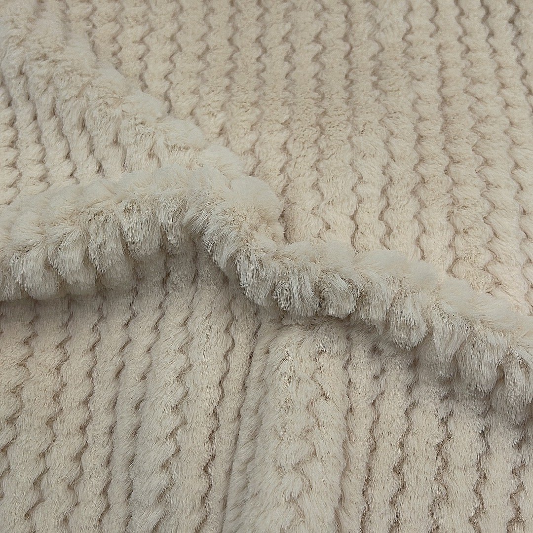 Wholesale short pile plush fleece animal skin fabric for garments for toys for blankets