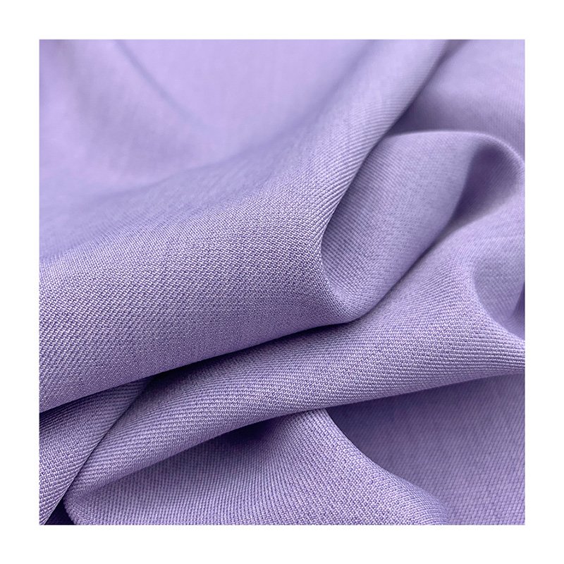 170D 4 Four Way Spandex Loris Twill Solid Dyeing Two Tone 100 Poly Crushed Woven Stretch Lolis Fabric