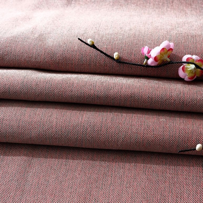 Factory wholesale online cheap price linen polyester upholstery fabrics for fabric for sofa cover material