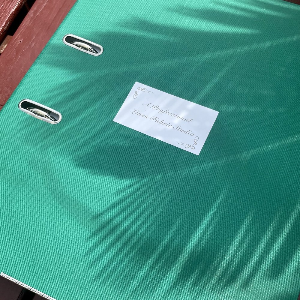 Premium Linen Blend Fabric Color Swatches Custom-Made garment 50 Colors Available - Fabric Color Samples Fabric Swatches