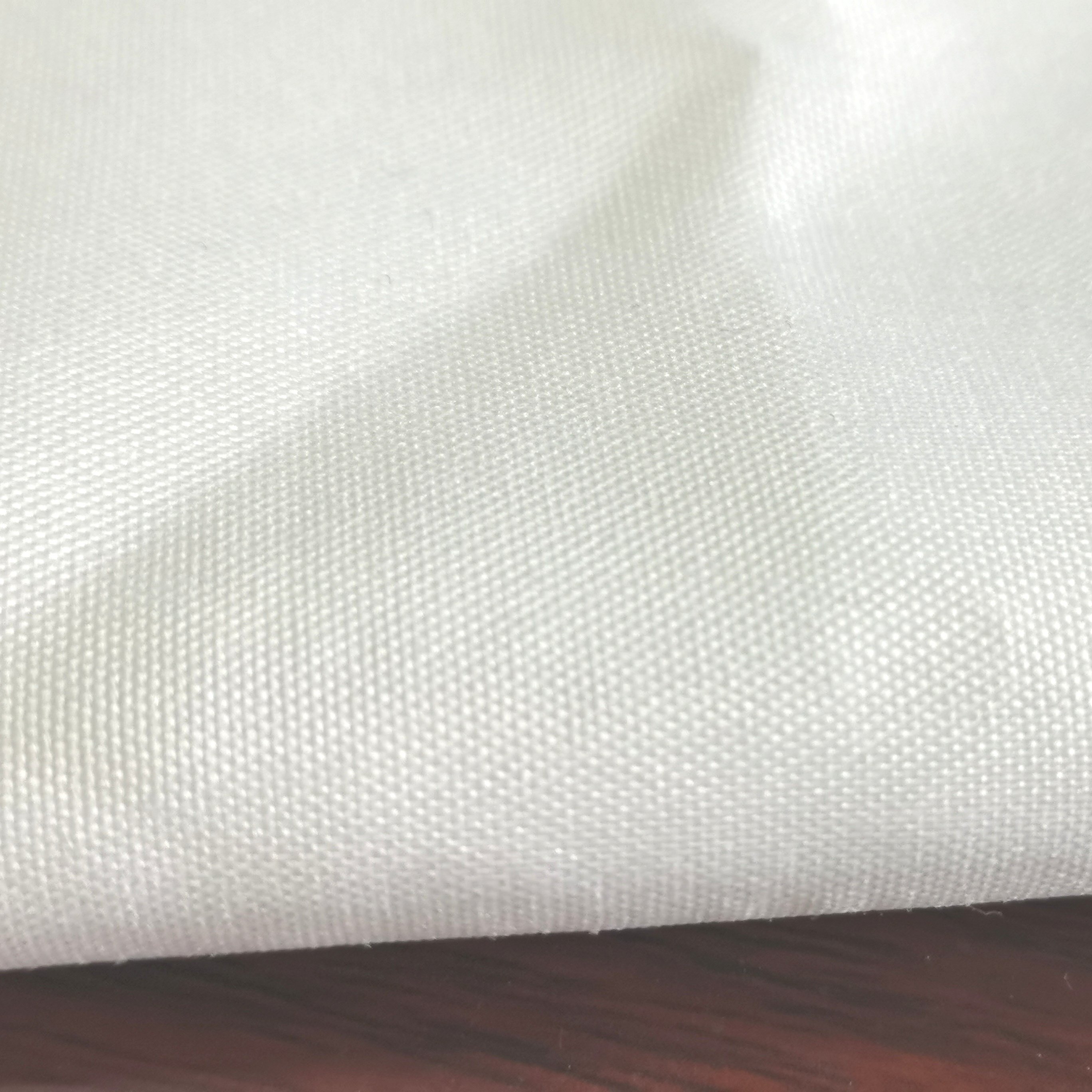 Zhaorun wholesale warehouse stock lot cheapest textile white 100% polyester fabric for pocket fabric