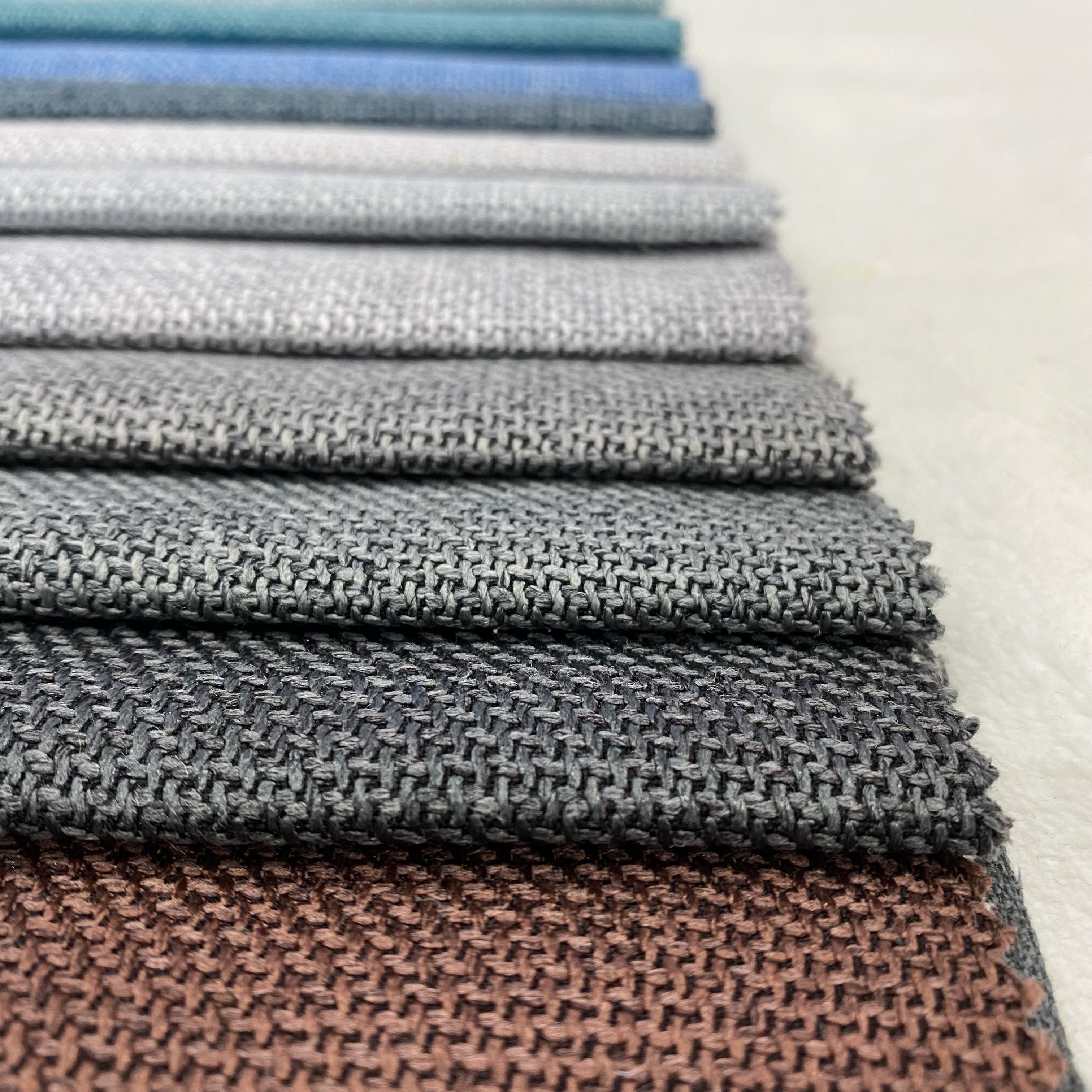 2023 popular ready goods heavy sofa fabric 100% polyester home textile