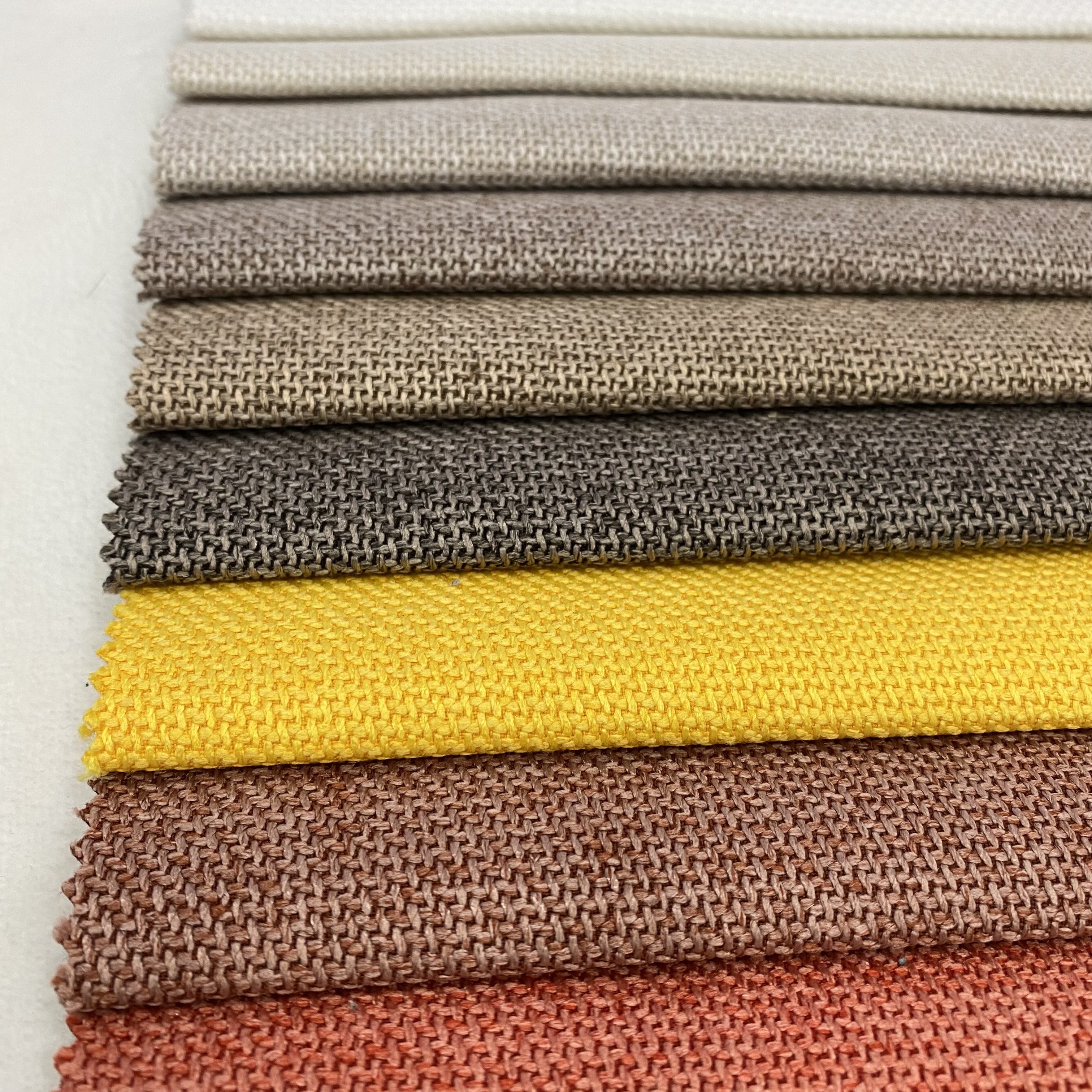 2023 popular ready goods heavy sofa fabric 100% polyester home textile