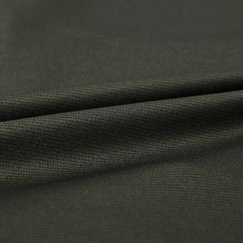 Autumn sports vest coat garment cloth 95% polyester 5%spandex full dull brushed tricot stretch recycled polar fleece fabric