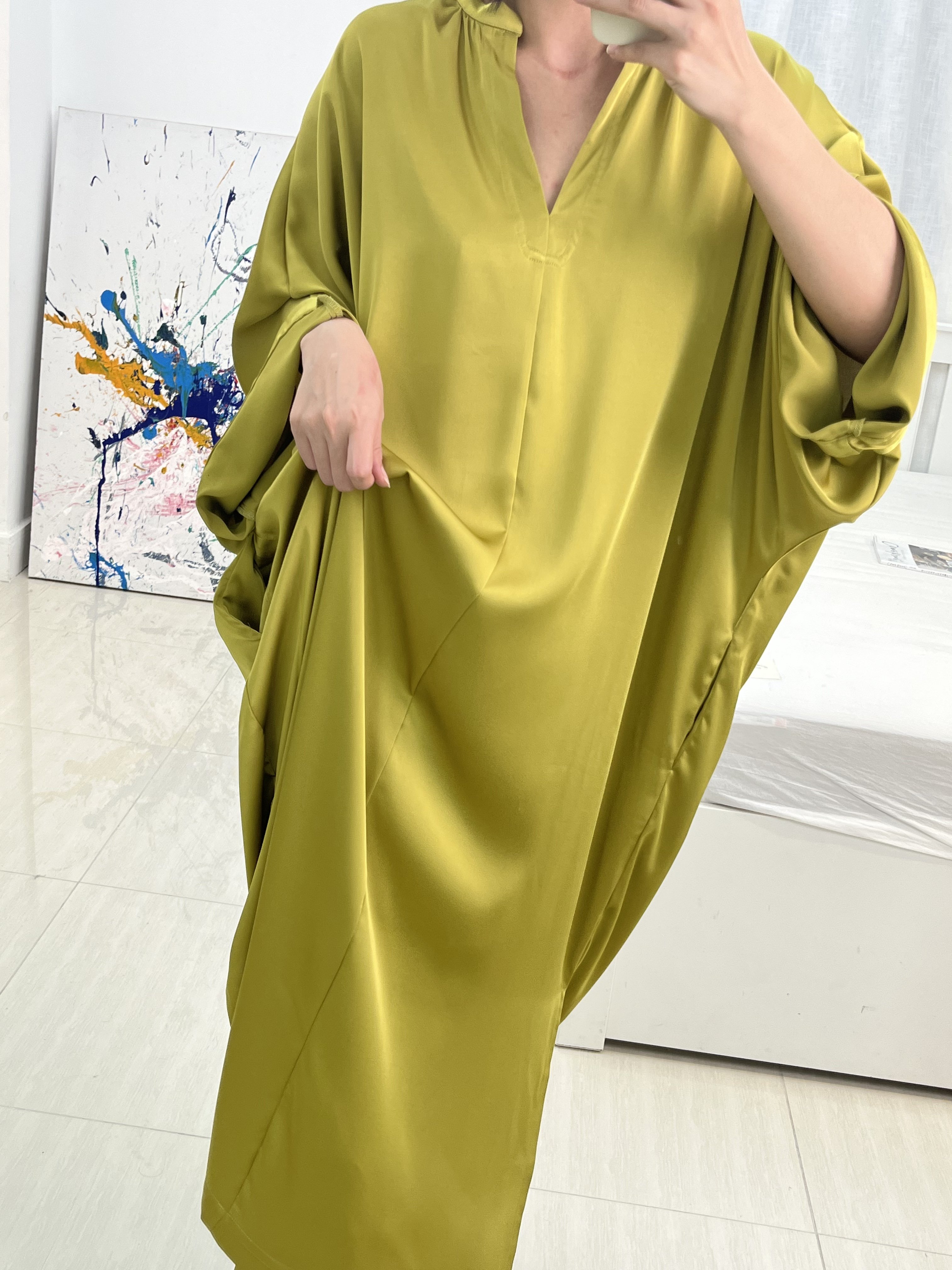 ECO-FRIENDLY ACETATE LINEN SATIN SOFT AND SMOOTH MUSLIM WOMEN FABRIC FOR WOMEN DRESS