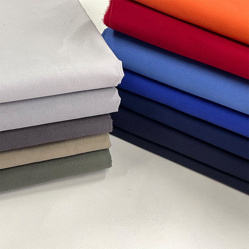 Soft Breathable bamboo Cotton 65% Polyester 35% Cotton Twill Textiles fabric For Garment Clothing