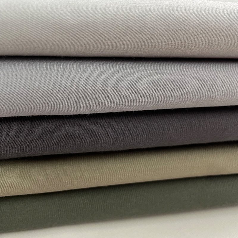 Soft Breathable bamboo Cotton 65% Polyester 35% Cotton Twill Textiles fabric For Garment Clothing